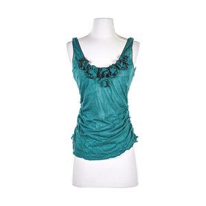 Dick & Jayne Tank Tops SM Teal